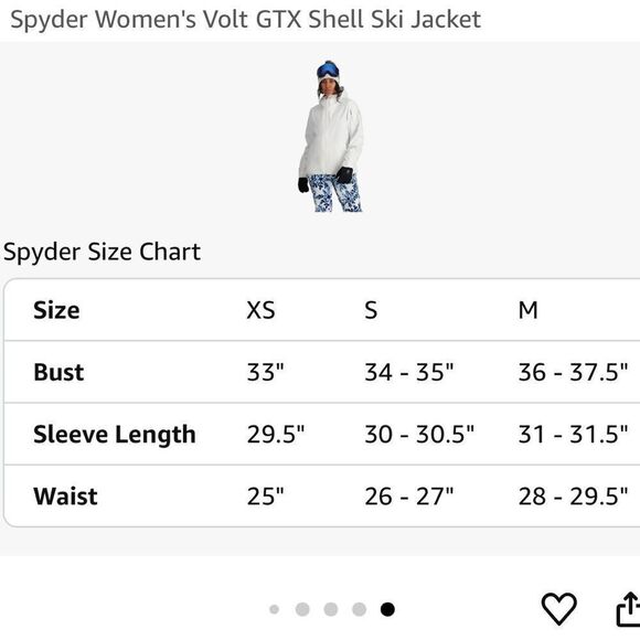 Spyder Women’s Volt GTX Shell Ski Jacket - Picture 6 of 11